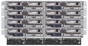 isco UCS 5100 Blade Server Chassis Front