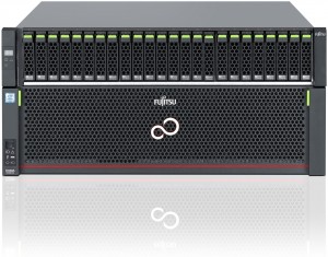 Fujitsu ETERNUS DX500 S4 With Disk Enclosure Front