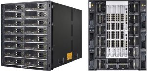 Huawei E9000 Converged Infrastructure Blade Server Chassis Front and Rear