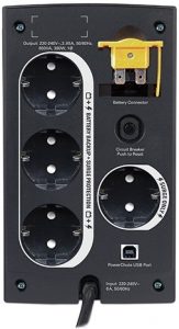 APC by Schneider Electric Back-UPS BX650CI-RS Rear