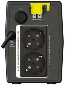 APC by Schneider Electric Back-UPS BX650LI-GR Rear