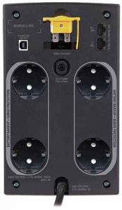 APC by Schneider Electric Back-UPS BX800CI-RS Rear