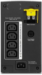 APC by Schneider Electric Back-UPS BX800LI TRear