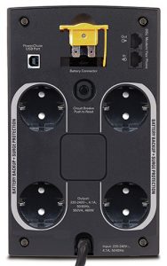 APC by Schneider Electric Back-UPS BX950U-GR Rear