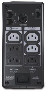 APC by Schneider Electric Back-UPS Pro BR550GI Rear