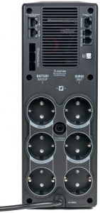 APC by Schneider Electric Back-UPS Pro BR1500GI-RS Rear