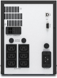 APC Easy UPS SMV3000AI Rear