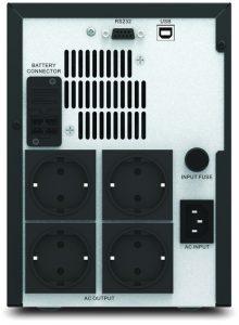 APC Easy UPS SMV750I-GR Rear