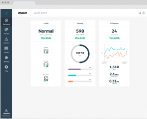 HPE Primera Dashboard