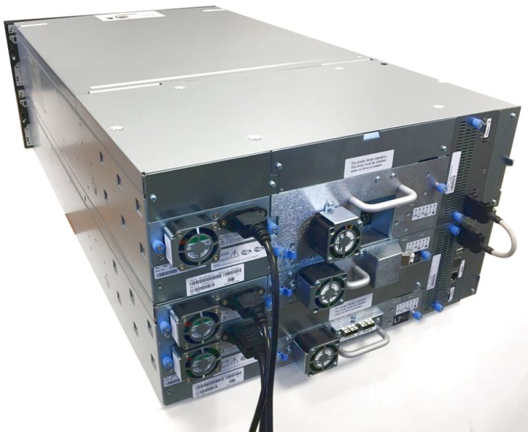 IBM TS4300 Tape Library Rear CompuWay