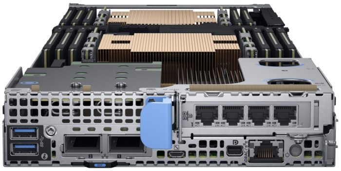 Dell-EMC-PowerEdge-c6420-Sled-Rear Dell-EMC-PowerEdge-c6420-Sled-Rear