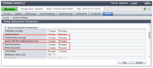 Fujitsu ETERNUS AF650 S3 Web-based graphical user interface