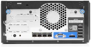 HPE ProLiant MicroServer Gen10 Plus Rear