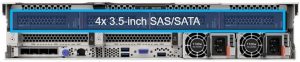 Lenovo ThinkSystem SR665 4LFF Rear