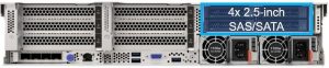 Lenovo ThinkSystem SR665 4SFF Rear
