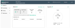 HPE MSA 2060 SMU Storage Management Utility v4