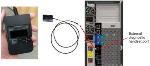 ST650 V2 external diagnostics handset
