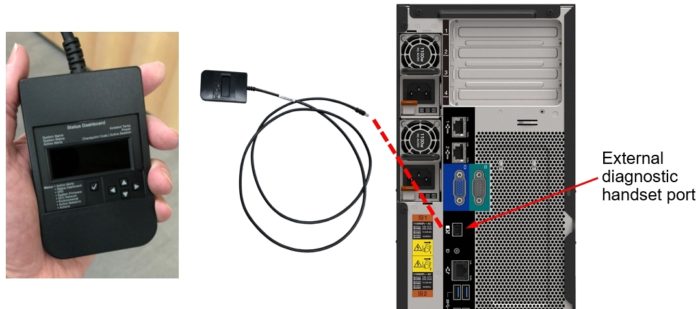 ST650 V2 external diagnostics handset ST650 V2 external diagnostics handset