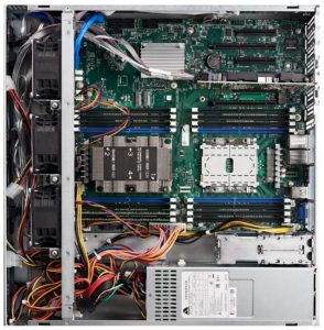 Сервер QTECH QSRV-260802R вид сверху