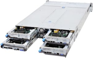 Вычислительные узлы UTINET Corenetic R610 вид сверху