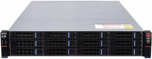 Система хранения данных QTECH QSRV-2516 вид спереди