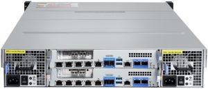 Система хранения данных QTECH QSRV-2524 вид сзади