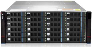 Система хранения данных QTECH QSRV-4524 вид спереди