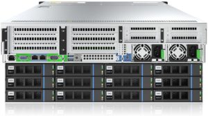 Сервер QTECH QSRV-473602 вид сзади