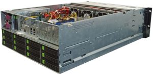 Сервер Рикор RP 6436 вид сзади