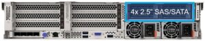 Lenovo ThinkSystem SR665 V3 4 SFF rear