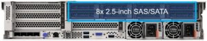 Lenovo ThinkSystem SR665 V3 8 SFF rear