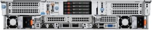 Dell PowerEdge R760 Rear 4EDSFF