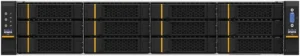 Сервер YADRO X3-205 вид спереди без фальшпанели 12 LFF