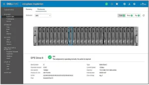 Dell Unity Unisphere View