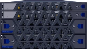 YADRO TATLIN.FLEX.PRO вид спереди с полками расширения