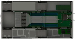 Сервер НТ ПАЛАДИН-GPU вид сверху