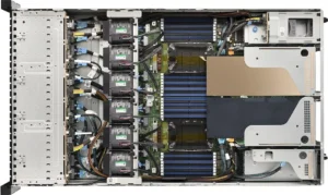 Сервер YADRO X4-205N X4-205L вид сверху