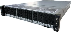 Сервер Aquarius AQserv T50 D224RS вид спереди слева