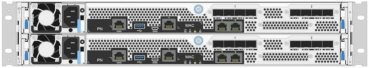 NetApp EF600C Rear NetApp EF600C Rear