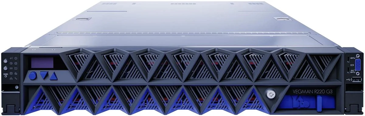 YADRO VEGMAN R220 G3 Front Bezel 3D